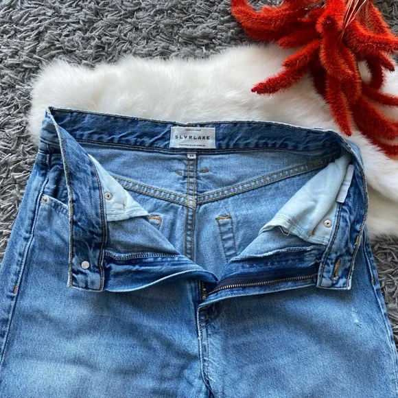 SLVRLAKE London Straight Jeans - Picture 5 of 11